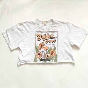 Floral Croped Tee